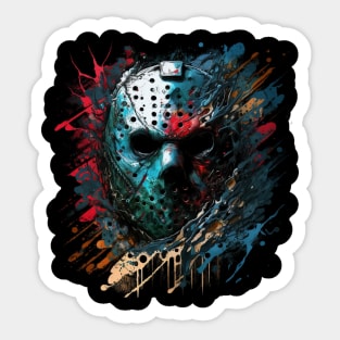 The Cursed of Jason - Jason Popart Sticker